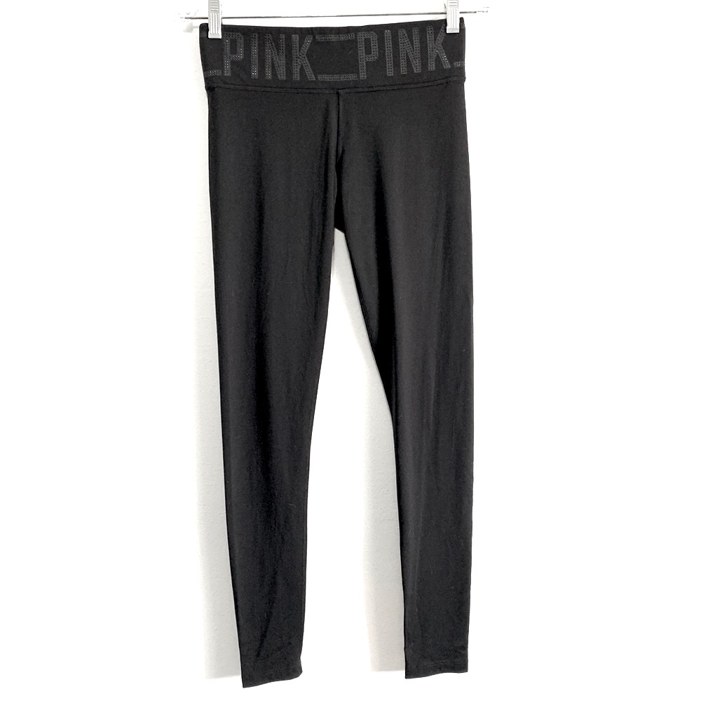 PINK Victoria’s Secret Yoga Black Leggings